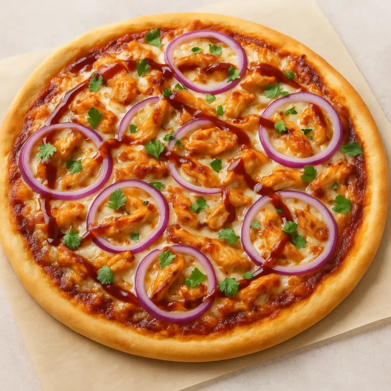Tavuklu BBQ Pizza Tarifi